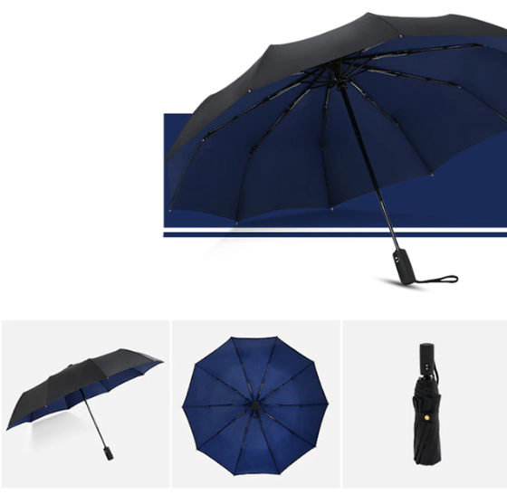 Windproof Storm Umbrella – Durable, Compact & Lightweight