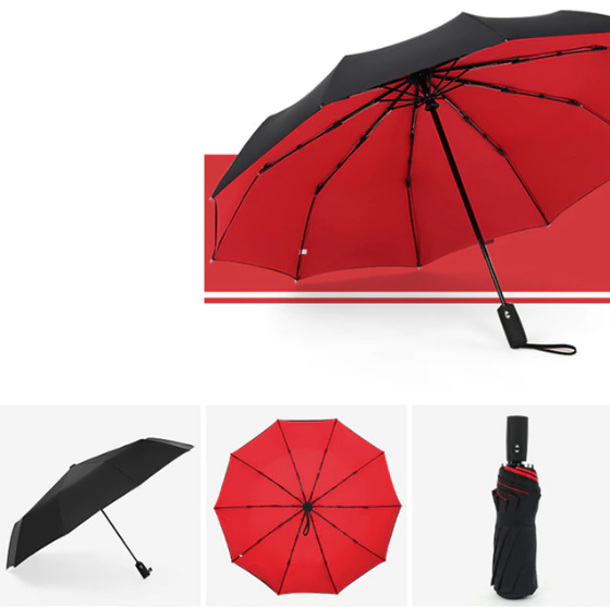 Windproof Storm Umbrella – Durable, Compact & Lightweight