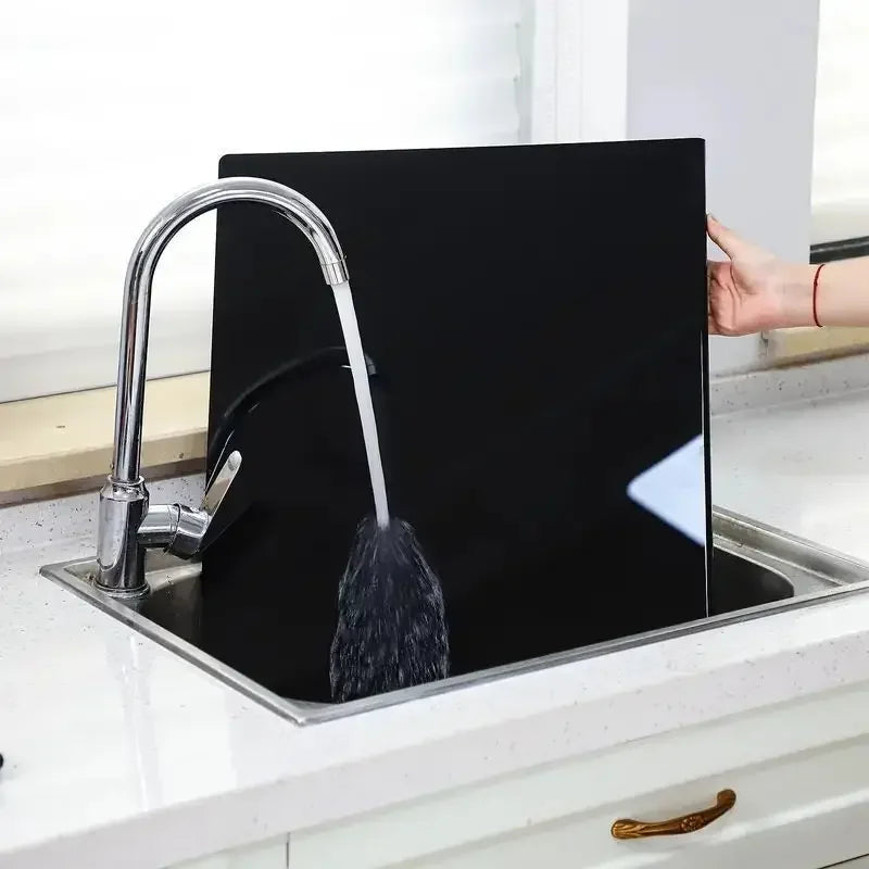 ClearBoard – Acrylic Cutting Board with Lip | Non-Slip, Hygienic & Modern Kitchen Essential