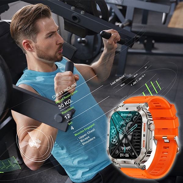 PowerSync Smartwatch – Ultimate Performance, Seamless Connectivity