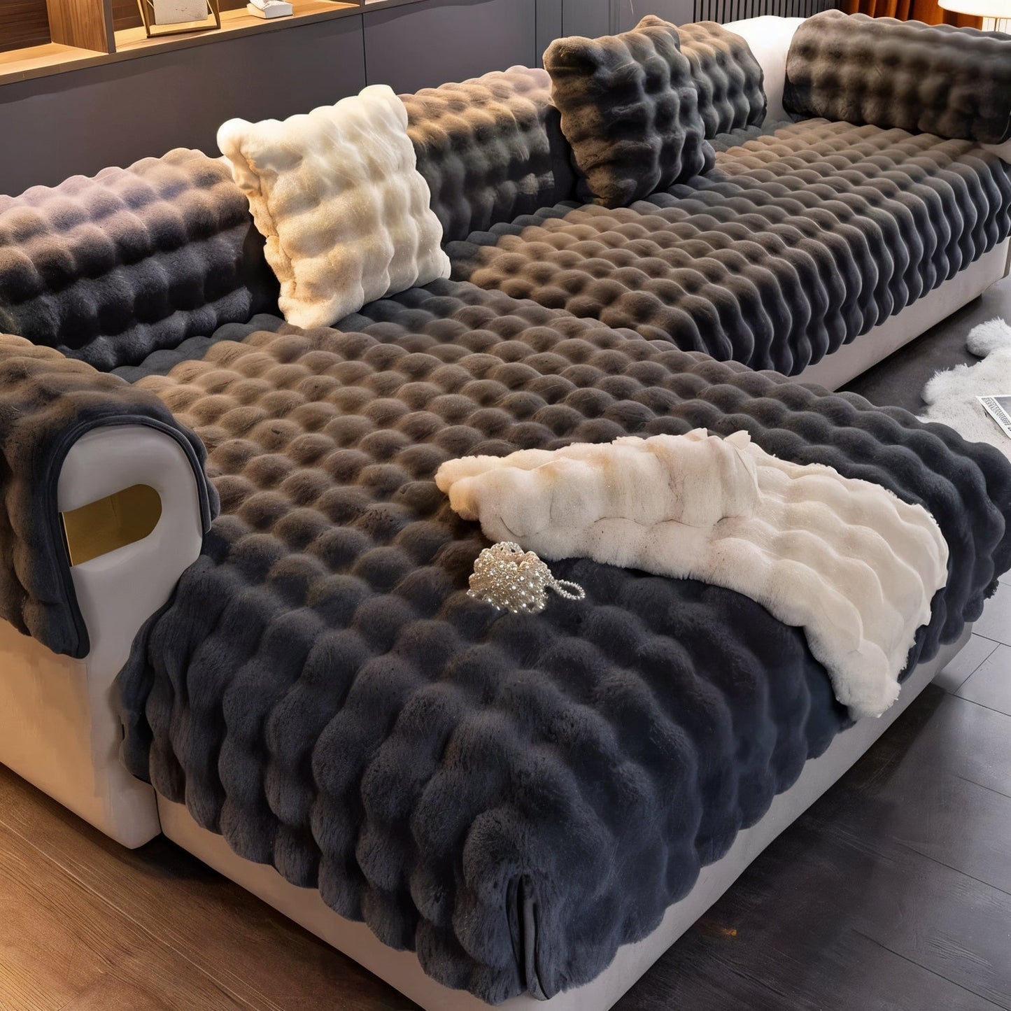 Ultra-Soft Premium Sofa Cover – Luxurious Protection & Style