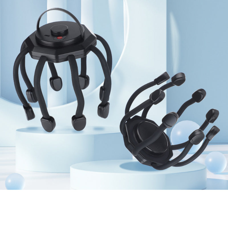 Electric Head Massager – Stress Relief & Sleep Aid with 3 Vibration Modes