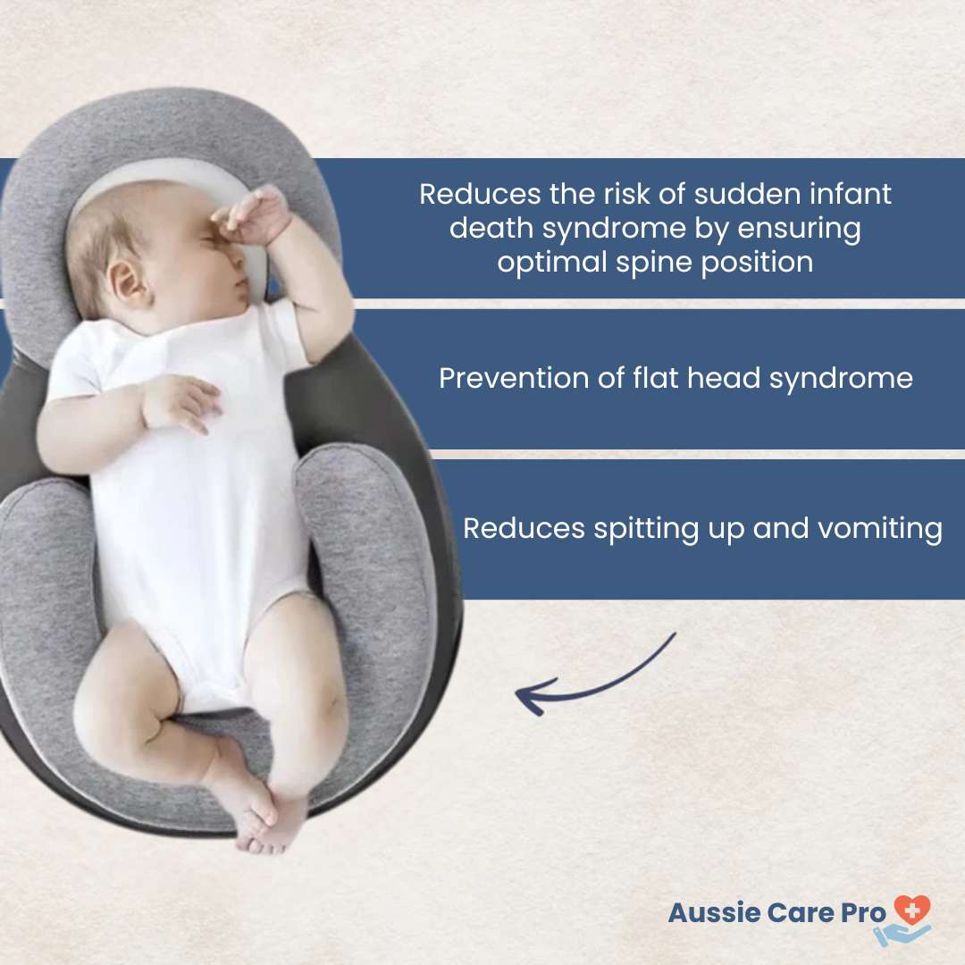 Orthopedic Baby Nest Bed – Anti Flat Head Support