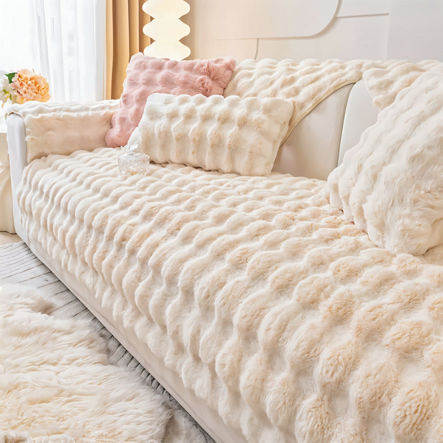 Ultra-Soft Premium Sofa Cover – Luxurious Protection & Style