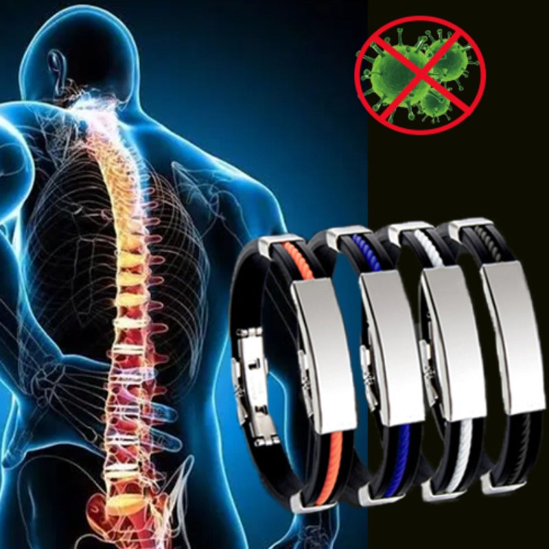 Magnetic Therapy Bracelet for Pain Relief – Premium Stainless Steel Design