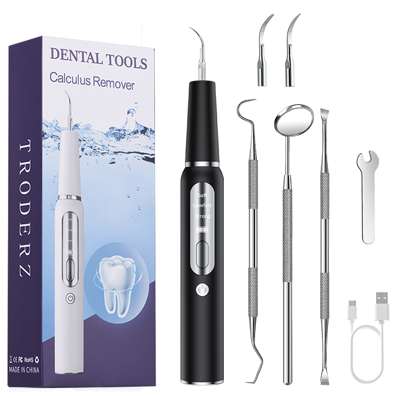 Ultrasonic Dental Plaque Remover – Rechargeable & Professional Teeth Cleaning