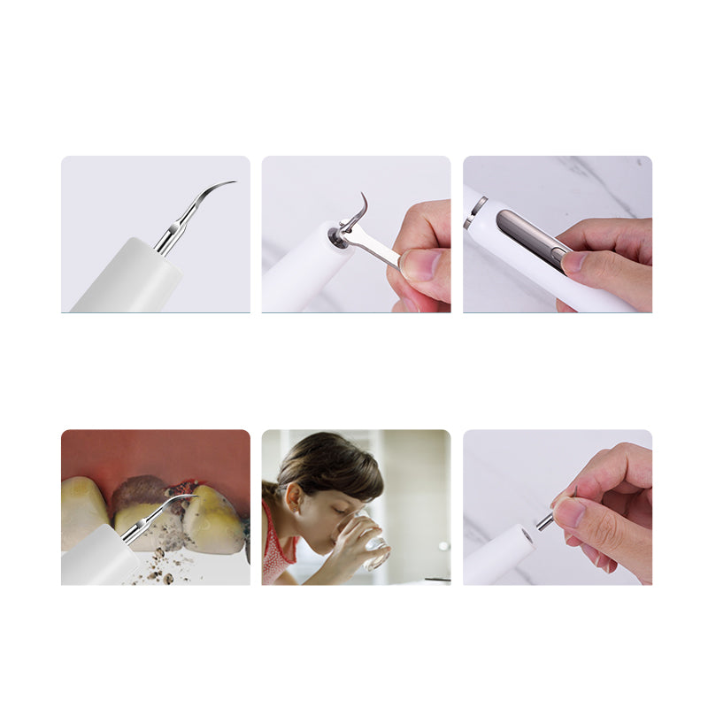 Ultrasonic Dental Plaque Remover – Rechargeable & Professional Teeth Cleaning