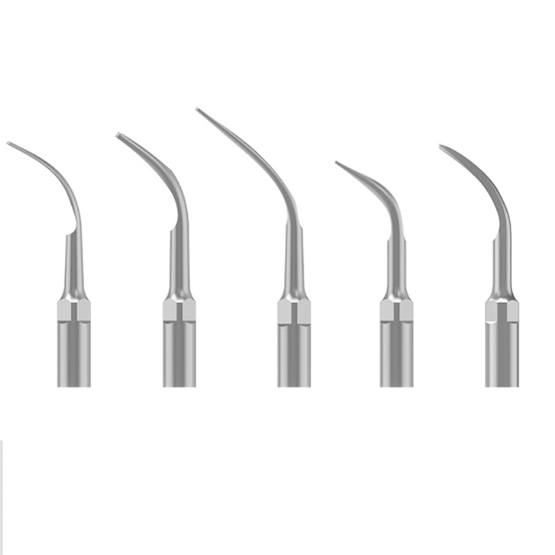 Ultrasonic Dental Scaler with 5 Replaceable Tips – Tartar & Plaque Remover