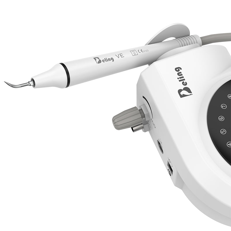 Ultrasonic Dental Scaler with 5 Replaceable Tips – Tartar & Plaque Remover