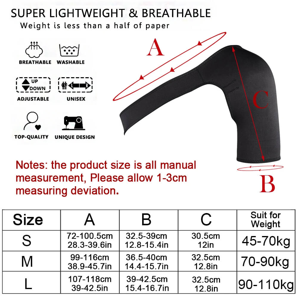 UltraFlex Shoulder Guardian™: Power Shoulder Support