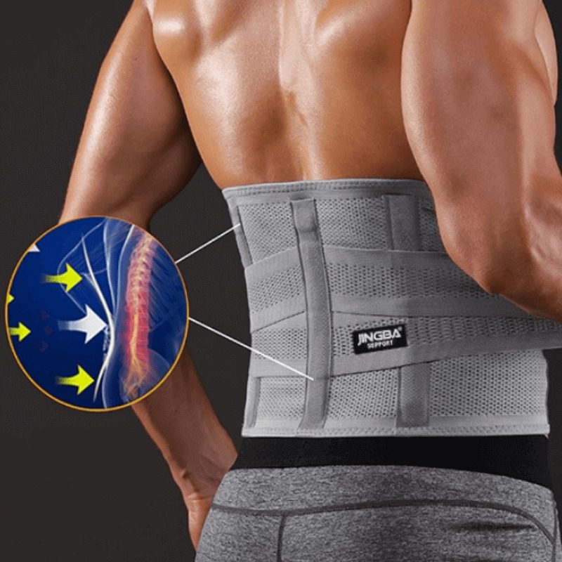 Premium Lumbar Support Belt – Lower Back Pain Relief & Posture Correction - Ultimate Comfort & Support