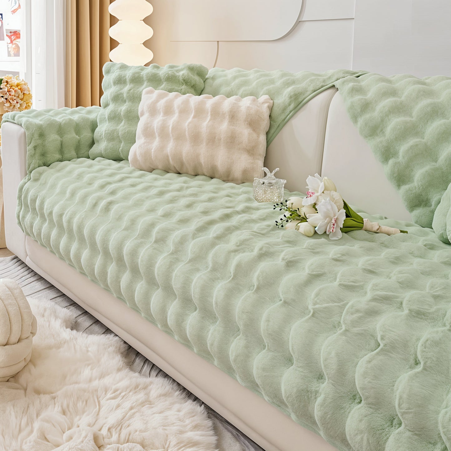 Ultra-Soft Premium Sofa Cover – Luxurious Protection & Style