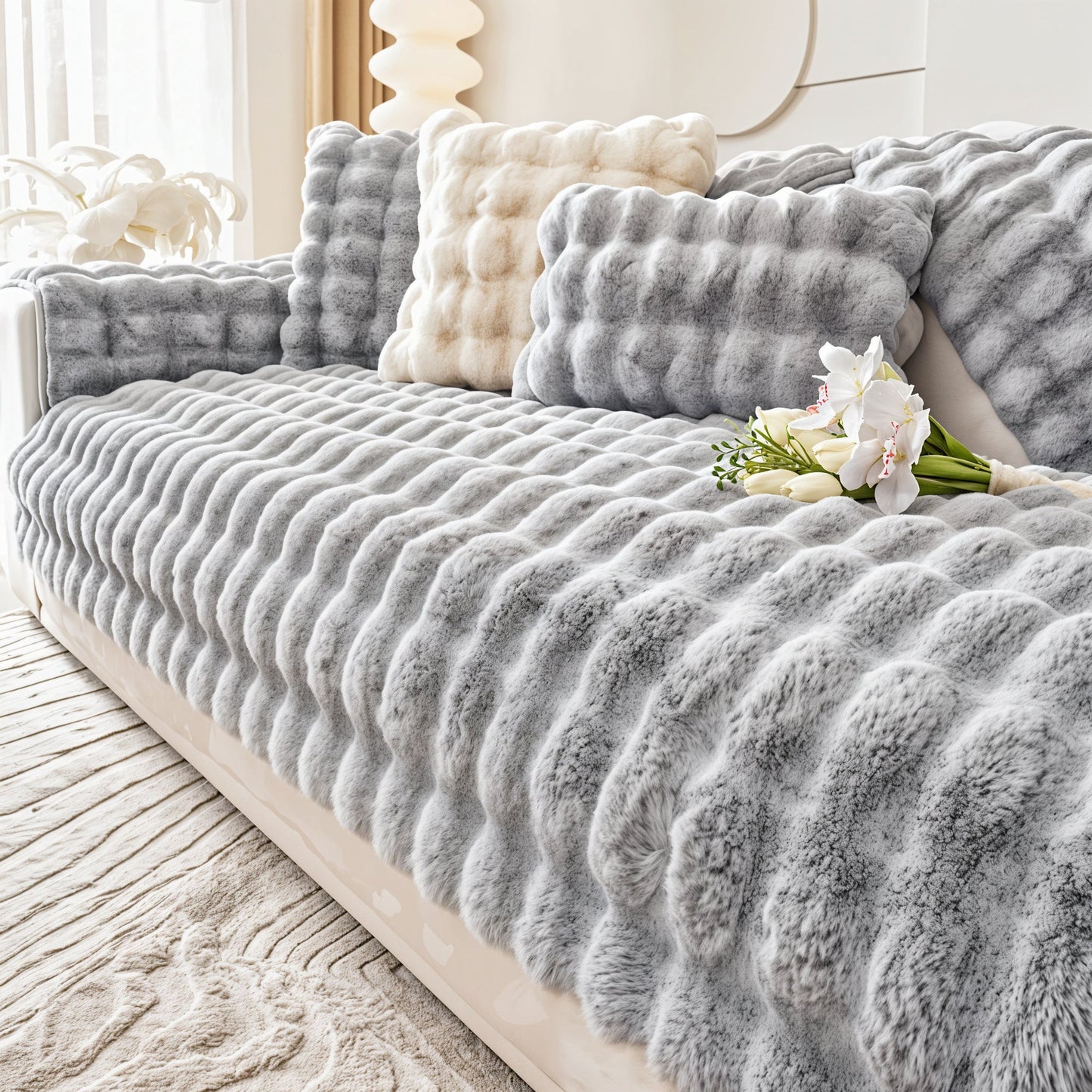 Ultra-Soft Premium Sofa Cover – Luxurious Protection & Style