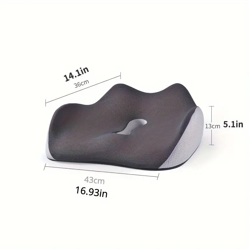 Supportive Memory Foam Seat Cushion for All-Day Comfort