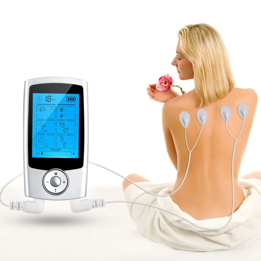 TENS EMS Electro Stimulator – Pain Relief & Muscle Recovery Device