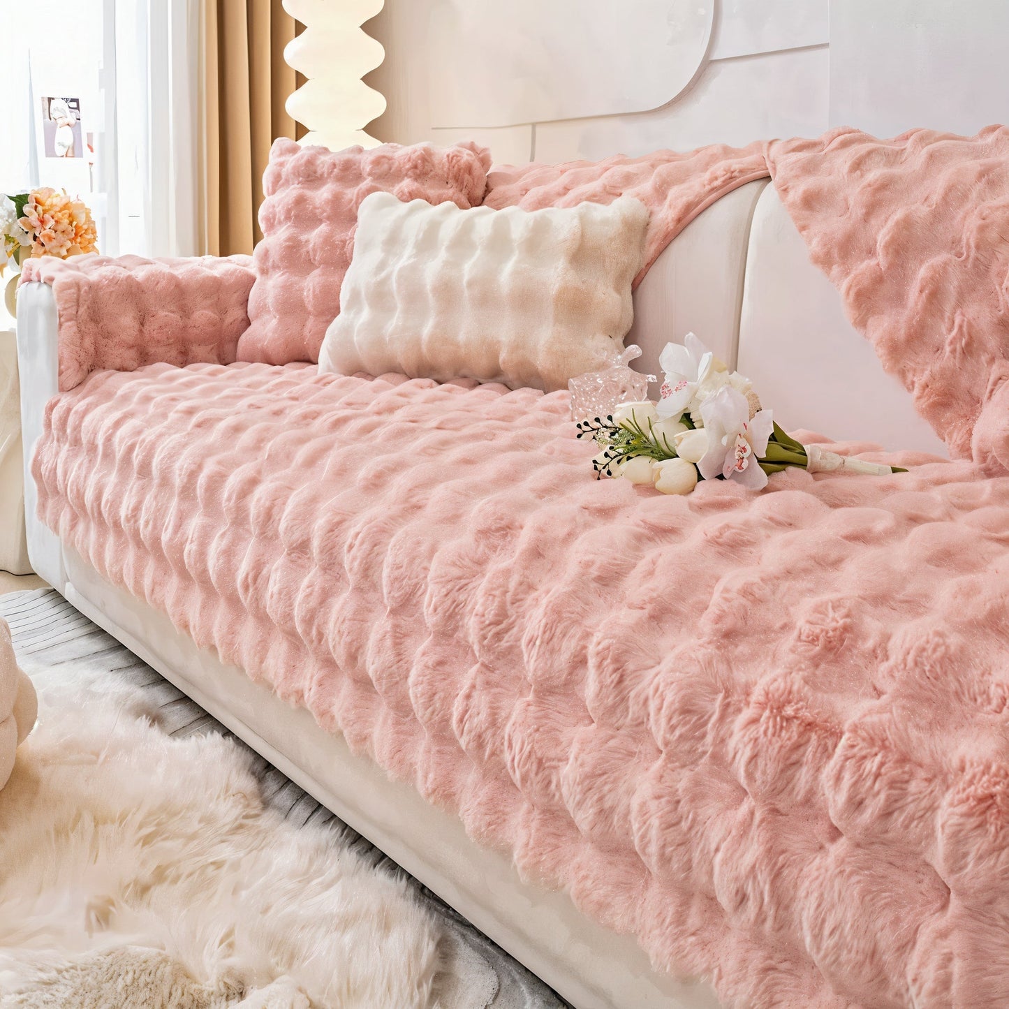 Ultra-Soft Premium Sofa Cover – Luxurious Protection & Style