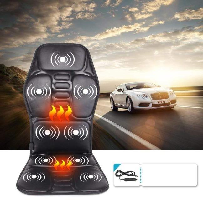 Electric Full Body Massage Cushion – Heated Vibrating Chair Pad