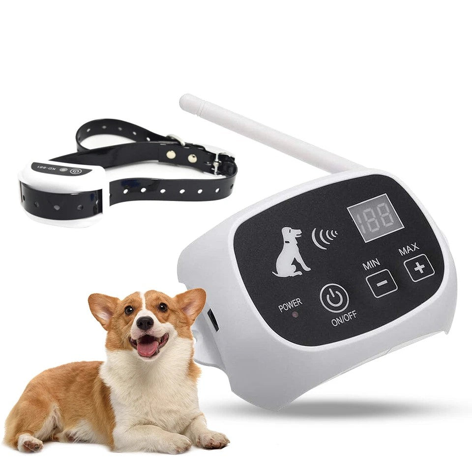 HaloGuard Wireless Dog Fence with Training Mode – Safe Boundary System for Small & Large Dogs