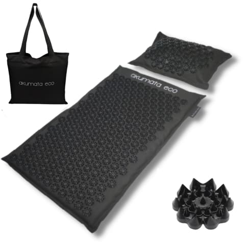 Eco Acupressure Mat & Pillow Set Premium Pain Relief & Relaxation