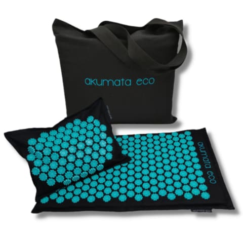 Eco Acupressure Mat & Pillow Set Premium Pain Relief & Relaxation