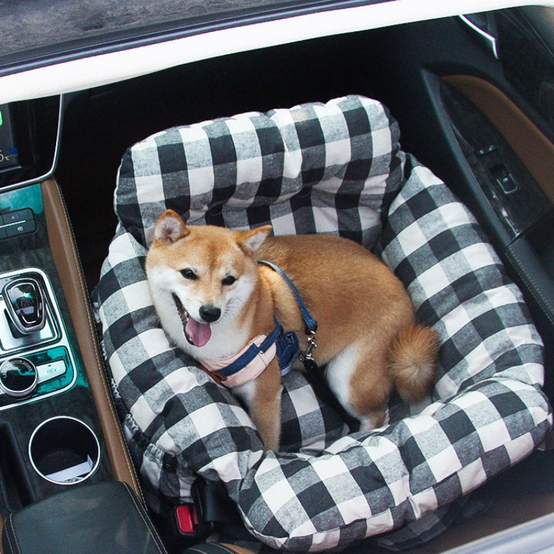 ComfyRide - Dog Car Seat Bed – Safe, Soft & Travel-Friendly Pet Carrier