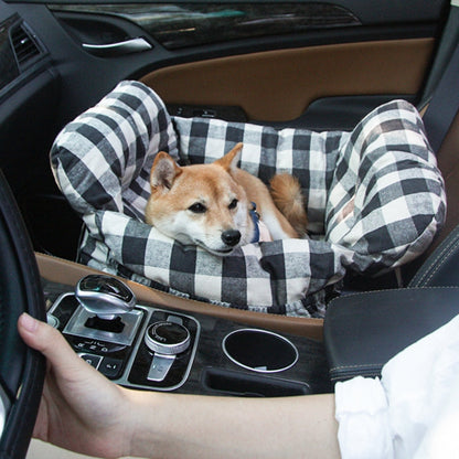 ComfyRide - Dog Car Seat Bed – Safe, Soft & Travel-Friendly Pet Carrier