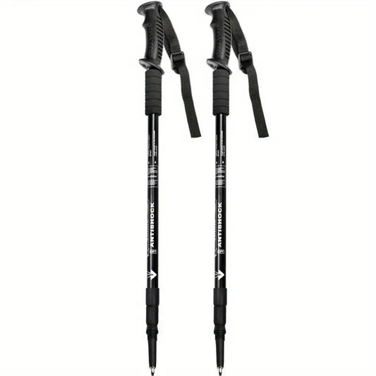 Premium Adjustable Trekking Poles – Lightweight, Shock-Absorbing Hiking Sticks for All Terrains