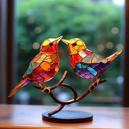 Oryxen – Handcrafted Glass Bird Sculpture | Elegant Home Art Decor