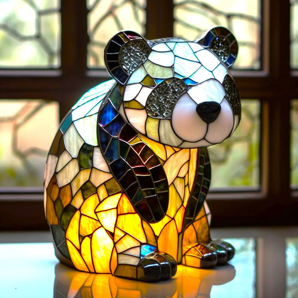 Contemporary Art-Inspired Design Lamp – Modern Handmade Ambient Light for Living Room & Bedroom