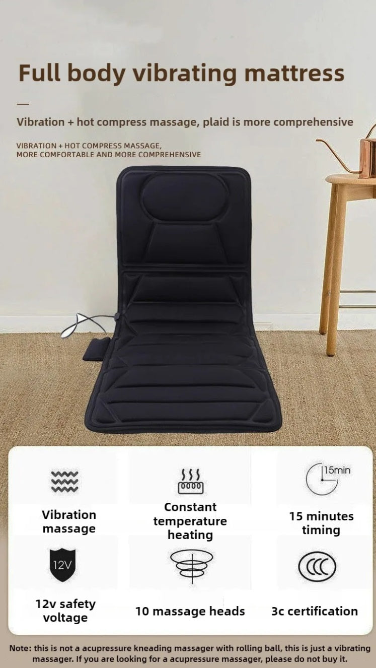 Full Body Heated Massage Mat