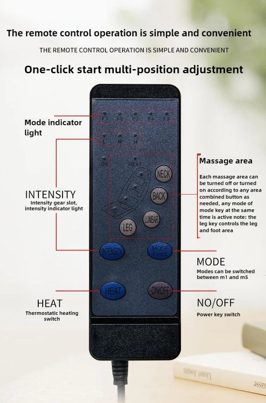 Full Body Heated Massage Mat