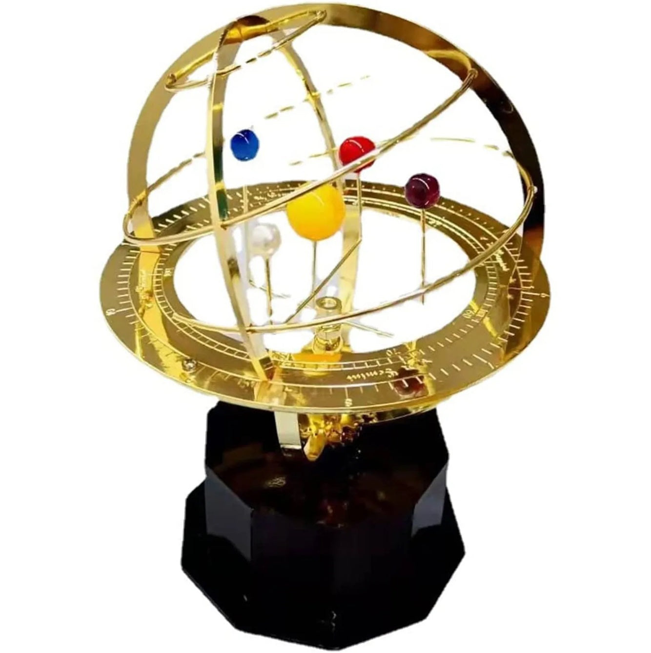 Grand Orrery Solar System Model – Handcrafted Brass Planetary Display