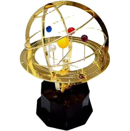Grand Orrery Solar System Model – Handcrafted Brass Planetary Display