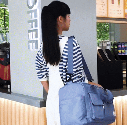 Zuomanni Waterproof Weekend Bag – Spacious Travel & Gym Holdall with Shoe Compartment