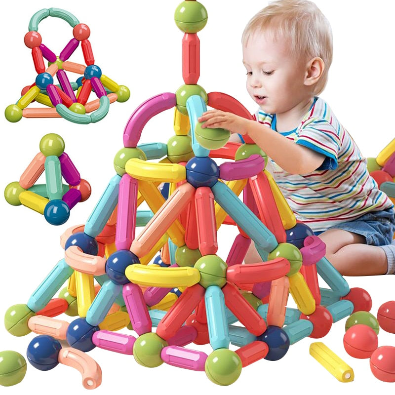 MagnaMaster – Magnetic Building Blocks for Kids | Creative STEM Construction Toy