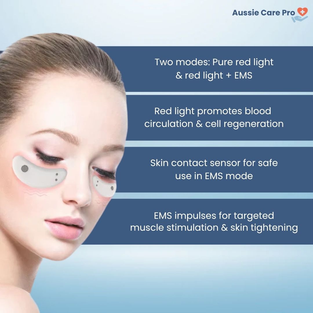 LumiGlide Eye Care Device – LED & EMS Rejuvenating Eye Therapy