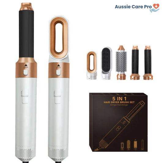 5-in-1 Hair Styler – Curl, Straighten, Dry & Volumise