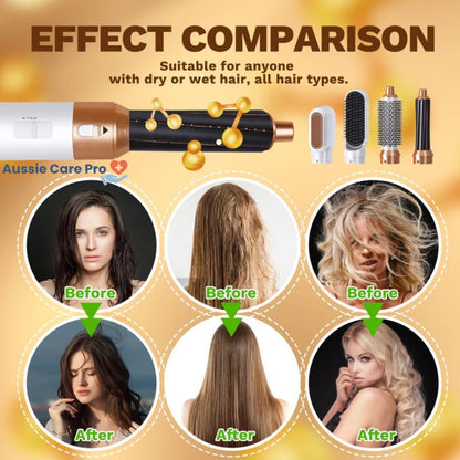 5-in-1 Hair Styler – Curl, Straighten, Dry & Volumise