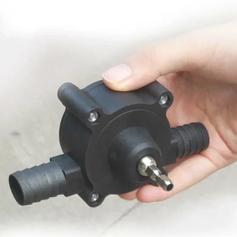 Self-Priming Transfer Pump | Fast Liquid Transfer with Electric Drill – Compact & Battery-Free