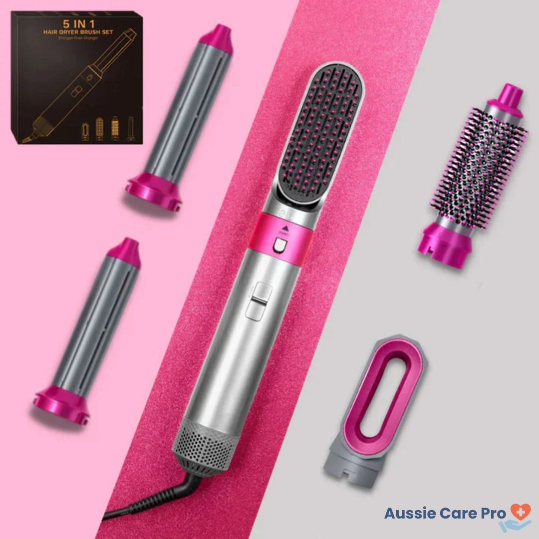 5-in-1 Hair Styler – Curl, Straighten, Dry & Volumise
