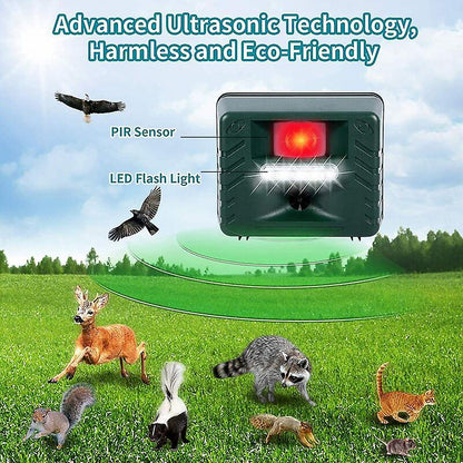 Ultrasonic Woodpecker Repeller – Effective & Humane Bird Deterrent for Gardens & Homes
