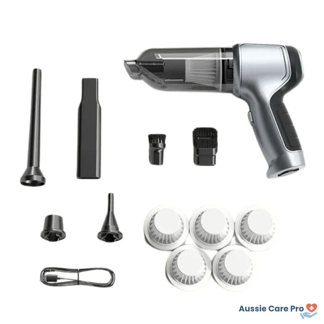 Mini Cordless Handheld Vacuum – Portable & Rechargeable