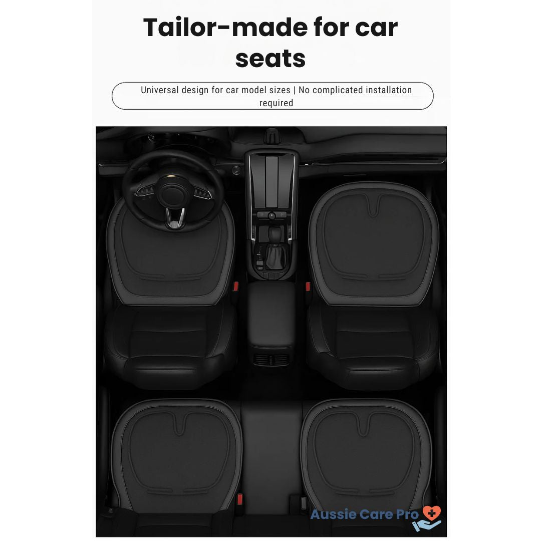 Ergonomic Gel Car Seat Cushion – Cooling & Pressure Relief