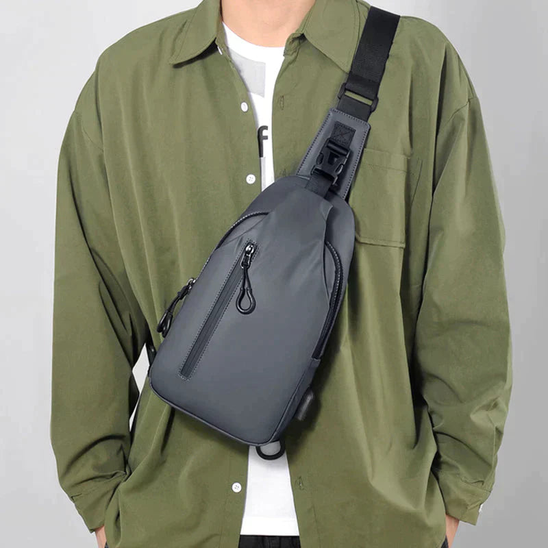Waterproof Anti-Theft Crossbody Bag | Secure Travel Sling Bag for Men & Women