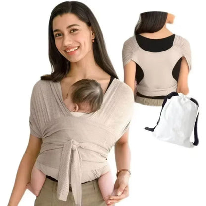 ErgoWrap Baby Sling – Ergonomic M‑Position Baby Carrier, Adjustable & Breathable