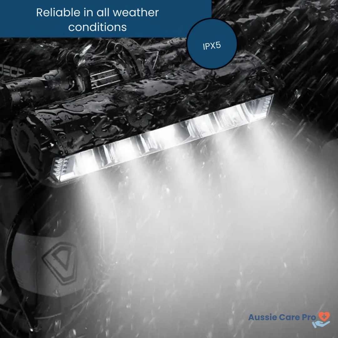 Rechargeable Ultra Bright Bike Light – 6000 Lumen Waterproof Headlight