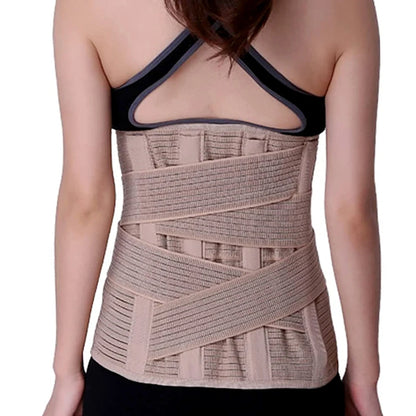 Breathable Orthopedic Lumbar Support Corset – Back Pain Relief & Posture Correction