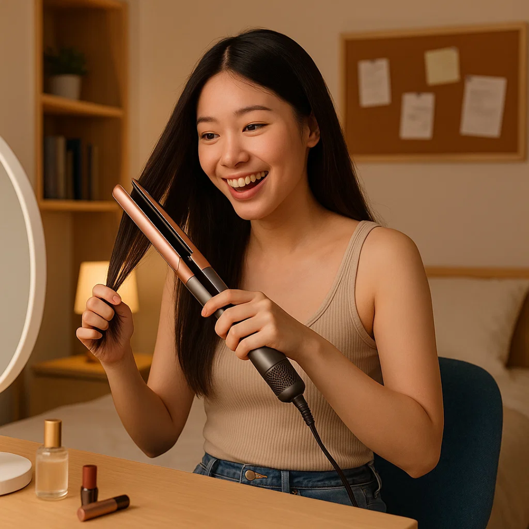 StraightStyler | 2-in-1 Hair Dryer & Straightener for Effortless Styling