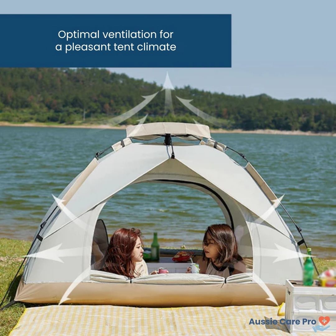 Instant Pop Up Tent – 2-4 Person Automatic Camping Tent