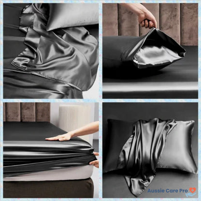 Satin Luxury Bed Sheets – Soft & Breathable Bedding